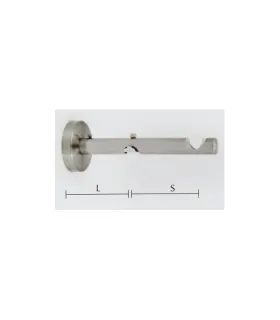 Techno 20 wspornik podwójny drążek/profil