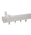 Karnisz Modern podwójny inox