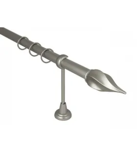 Satin nickel Ø 16 mm - Twisto