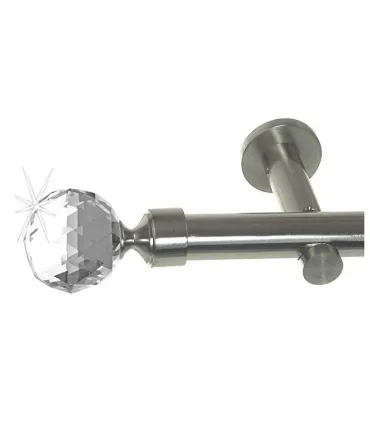 Efekt stali nierdzewnej Ø 19 mm - Crystal kula simple