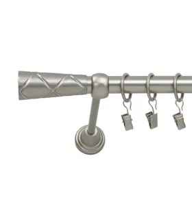 Nikiel satynowy Ø 19 mm - Trapezium
