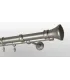 Nikiel satynowy Ø 25/19 mm - Koloseo