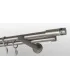 Nikiel satynowy Ø 19mm końcówka - Cylinder crystal