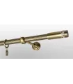 Metalowy karnisz Antyk Ø 16 mm - Cylinder crystal drążek ryflowany