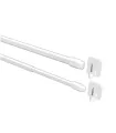 Karnisz do zazdrostek Mini biały Ø11 mm ( 2szt.)