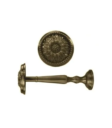 Rozeta (knob) metalowa antyk