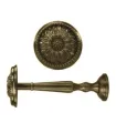 Rozeta (knob) metalowa antyk 1 szt.