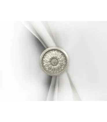 Rozeta (knob) metalowa satyna