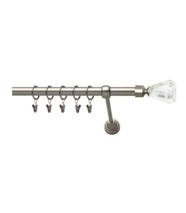Nikiel satynowy Ø 19 mm - Crystal Cone