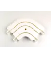 Łącznik narożny CM trzytorowy zewnętrzny