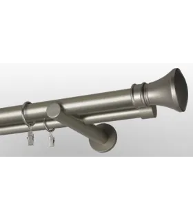 Nikiel satynowy Ø 25/19 mm - Koloseo
