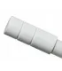 Końcówka Cylinder gładka biała Ø25 mm szt.