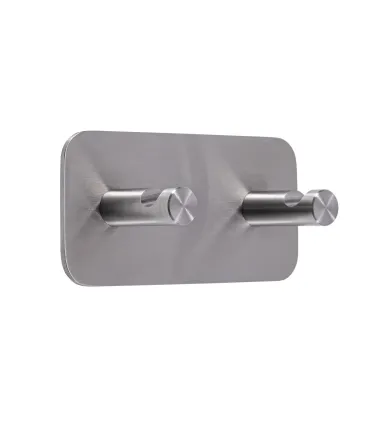 Podwójny samoprzylepny wieszak Inox N002