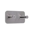 Podwójny samoprzylepny wieszak Inox N002