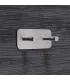 Wieszak podwójny samoprzylepny Inox N007