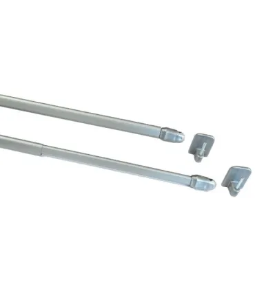 Karnisz do zazdrostek Mini biały Ø11 mm ( 2szt.)