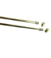 Karnisz do zazdrostek Mini Złoty Ø11 mm ( 2szt.)
