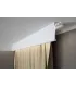 Listwa sufitowa do karniszy MARDOM QL035 - odpowiednia do podświetlenia LED