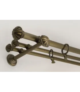 Karnisz Zegar Classic komplet potrójny Ø30/20/20mm