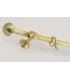 Karnisz Zegar Art Deco komplet Ø30mm