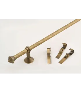 Karnisz Zegar Art Deco komplet Ø20mm