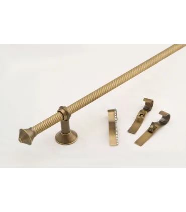 Karnisz Zegar Art Deco komplet Ø20mm