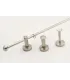 Karnisz Zegar Techno 12 komplet Ø12mm