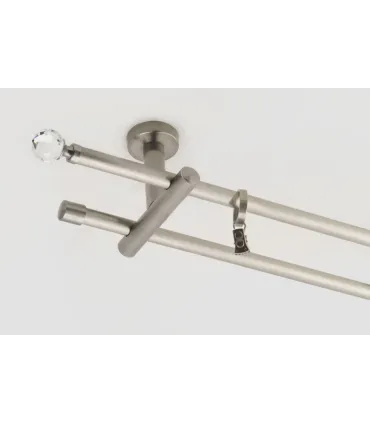 Karnisz Zegar Techno 16 komplet podwójny Ø16/16mm