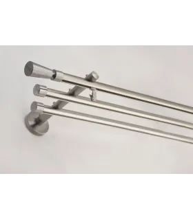 Karnisz Zegar Techno gotowy komplet potrójny Ø20/20/20mm