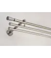 Karnisz Zegar Techno gotowy komplet potrójny Ø20/20/20mm