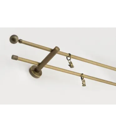 Karnisz Zegar Techno 20 komplet Ø20mm