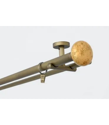 Karnisz Zegar Techno 30 komplet podwójny Ø30/20mm