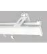 Karnisz Zegar Modern 40 komplet profil i szyna 40mm/20mm