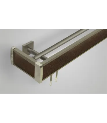 Karnisz Zegar Modern 40 komplet profil i szyna 40mm/20mm