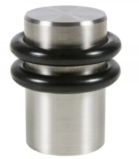 Ogranicznik drzwi 25/40 mm ze szczotkowanej stali nierdzewnej