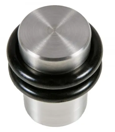 Ogranicznik drzwi 25/40 mm ze szczotkowanej stali nierdzewnej
