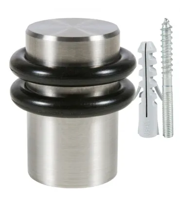 Ogranicznik drzwi 25/40 mm ze szczotkowanej stali nierdzewnej