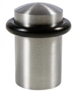Ogranicznik drzwi 25/40 mm ze szczotkowanej stali nierdzewnej