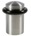 Ogranicznik drzwi 27/46 mm ze szczotkowanej stali nierdzewnej
