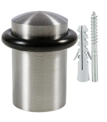 Ogranicznik drzwi 25/40 mm ze szczotkowanej stali nierdzewnej