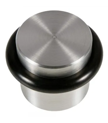 Ogranicznik drzwi 27/46 mm ze szczotkowanej stali nierdzewnej