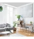 Karniszowa listwa sufitowa Deco LK1 - odpowiednia do podświetlenia LED 200cm x 10cm