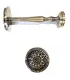 Rozeta (knob) metalowa antyk