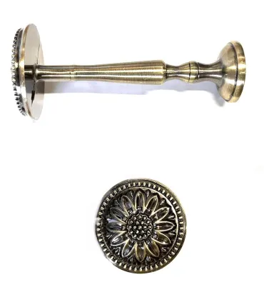 Rozeta (knob) metalowa antyk