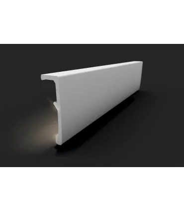 Karniszowa listwa sufitowa Prestige 2 - odpowiednia do podświetlenia LED 200x12cm