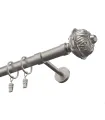 Metalowy karnisz EXCLUSIVE satyna Ø 28 mm - Damascus