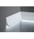 Dekoracyjna listwa na ścianę QL006 200 x 7 x 4.2 cm Mardom - odpowiednia do podświetlenia LED