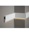Listwa dekoracyjna na ścianę QL019 200 x 8 x 2.5 cm Mardom - odpowiednia do podświetlenia LED