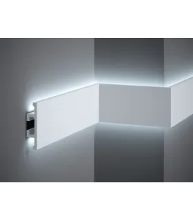 Dekoracyjna listwa ścienna QL017 200 x 10 x 2.5 cm Mardom - odpowiednia do podświetlenia LED