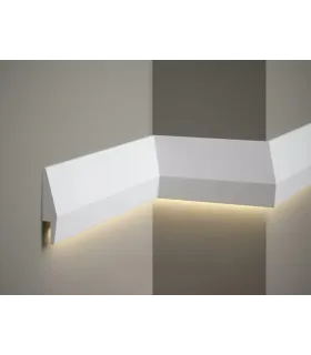 Dekoracyjna listwa ścienna MD016 200 x 10 x 2.3 cm Mardom - odpowiednia do podświetlenia LED